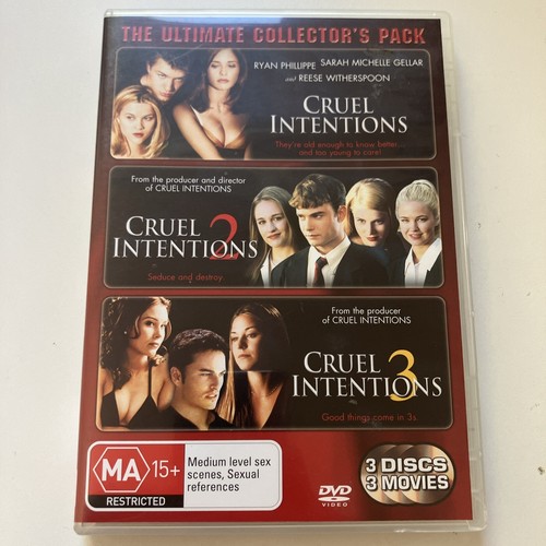 Cruel Intentions (Ultimate Collector's Edition, DVD, 1999) - Region 4 - VGC