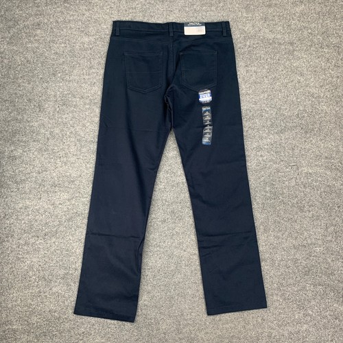 Nautica Pants Big Boys 18 Navy School Uniform Husky Stretch Cotton Performance - Picture 10 of 15