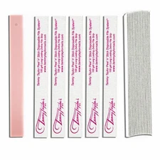 Tammy Taylor Nail File Peel 'N' Stick Disposable Zebra File-100grit 50ct w/stick
