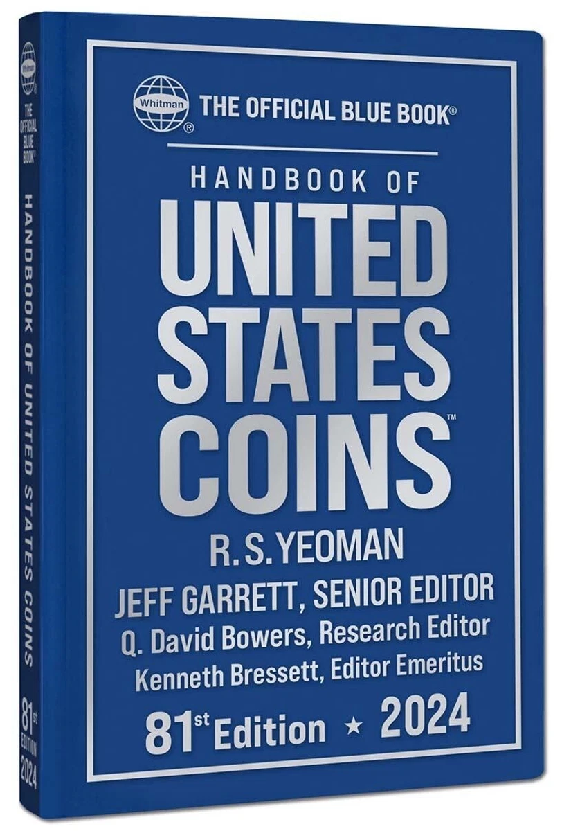 New 2024 Official Blue Book Guide US United States Coins Price