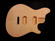 Wolfgang type Guitar Body, US MADE, FLAME veneer, #21-518