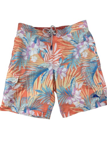 Tommy Bahama Herren Boardshorts Baja Jungle Royale Badehose Tropical Medium - Bild 2 von 13