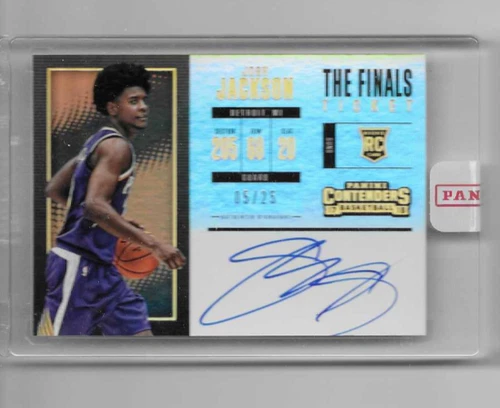 2017 Panini Contenders The Finals Ticket /25 Josh Jackson Rookie Auto RC Sealed