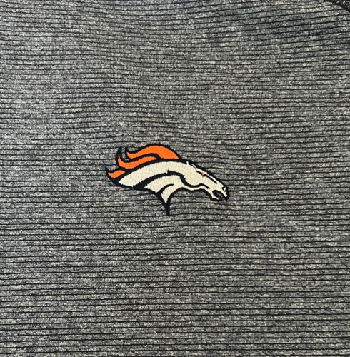 Denver Broncos Cutter & Buck Men's Big and Tall LT Shoreline Vest - Heather Blue - Bild 3 von 7