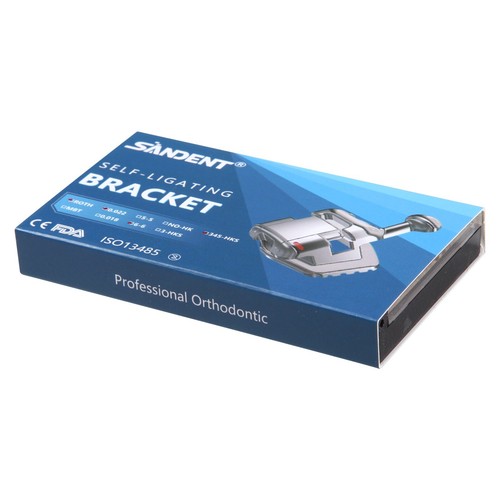 Dental Orthodontic Self-Ligating Brackets Braces Roth 022 Hooks 345 Buccal Tubes - Picture 8 of 20