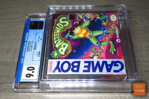 CGC 9.0 A+ - Battletoads Original Game Boy, GameBoy 1991 NEW! - RARE! - Picture 1 of 6