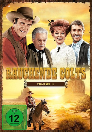 RAUCHENDE COLTS, Volume 4 (James Arness) 6 DVDs NEU+OVP Slim-Pack - Bild 1 von 1