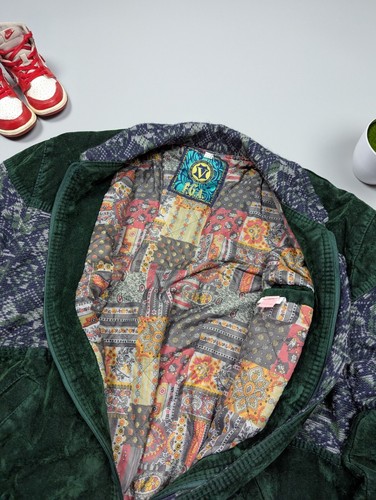 ALTA Moda F.G.A Rare Italian Men's Vintage 80s Streetwear Boho Jacket Size XXL - Picture 9 of 19