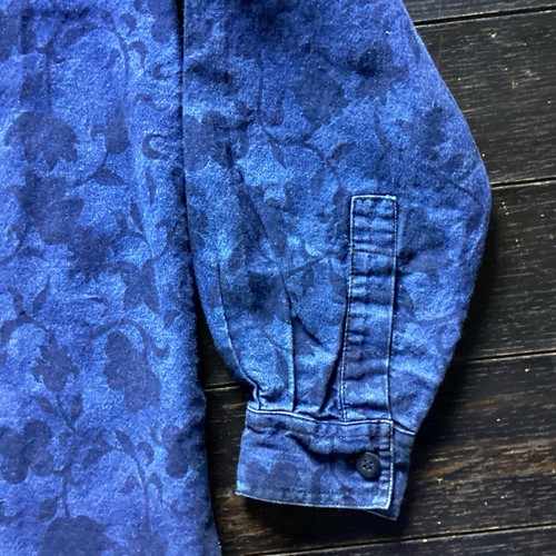 Camisa De Colección New Look Para Mujer Abotonada Manga Larga Denim Azul Talla MED Boho Floral - Imagen 8 de 20