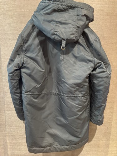 Awesome RAF SIMONS PARKA gold fasteners & yellow lining Size 40(50) Oversize Fit - Picture 5 of 16