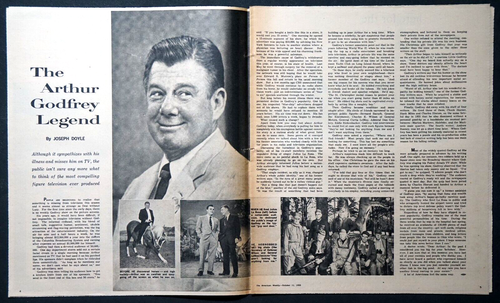 1959 San Francisco Zeitung Sonntag Zeitschrift - Arthur Godfrey Legende, Corvair Anzeige - Bild 2 von 6