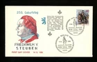 Postal History Germany #9N455 FDC Masonic Mason Baron von Steuben 1980 Berlin