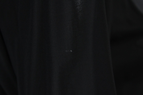 DONNA KARAN COLLECTION Black Crepe Satin Paneled Button-Front Blouse 8 - Picture 4 of 9