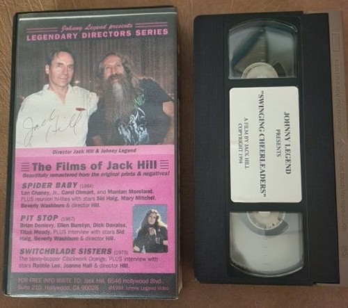 Swinging Cheerleaders VHS Cheryl Rainbeaux Smith Colleen Camp Johnny Legend - Picture 2 of 2
