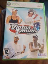 Virtua Tennis 3 (Microsoft Xbox 360, 2007) Complete