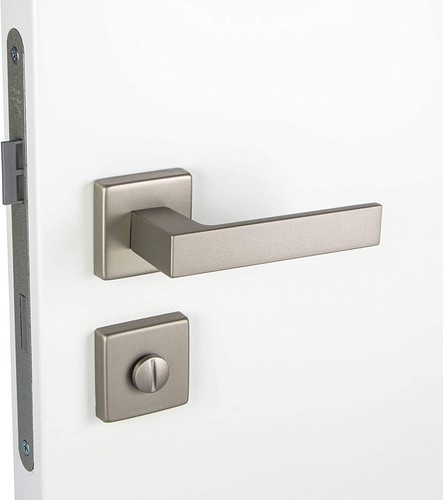Aluminio manillas puertas Níquel interior Manilla de la Puerta BB Pz Wc Pzw Mate - Imagen 5 de 18