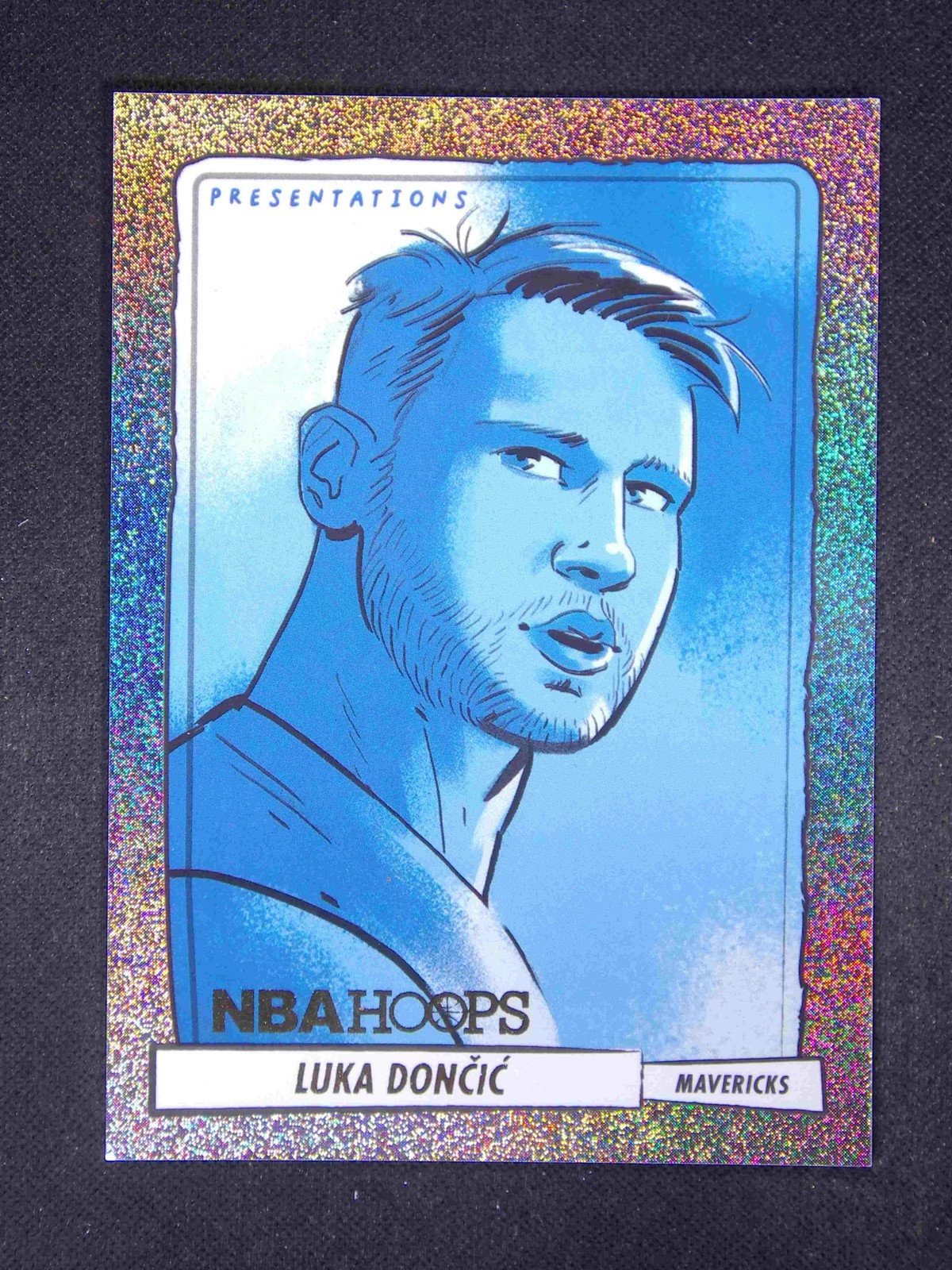 2023-24 Panini NBA Hoops Presentations Luka Doncic #7