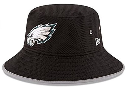 100 % authentisch neu mit Etikett New Era Philadelphia Eagles Erwachsene Sommer Training Fischerhut - Bild 4 von 4