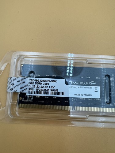 GENUINE TIMETEC LAPTOP MEMORY 16GB (2x8gb) DDR4-3200MHz - Picture 3 of 3