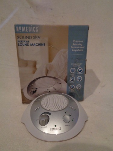 HoMedics Sound Spa Relax Maschine. White Noise Nature Peace Therapy Sleep Night - Bild 1 von 2