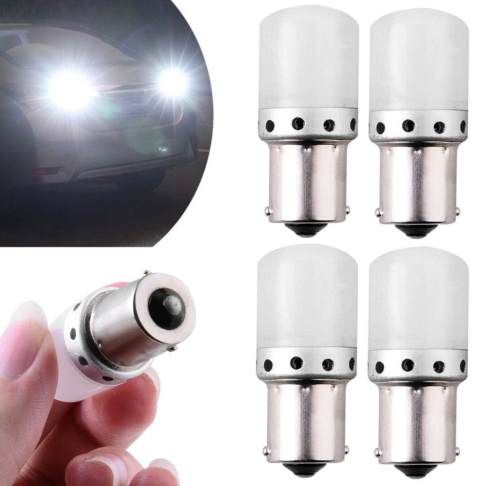 4er 1156 BA15S P 21W SMD Auto KFZ LED Rückleuchte Bremslichter Standlicht Lampe - Bild 3 von 4