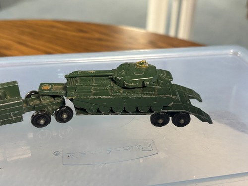 Matchbox Lesney Major Pack #3 Thorneycroft Anta Transporter with Centurion Tank - Picture 5 of 13