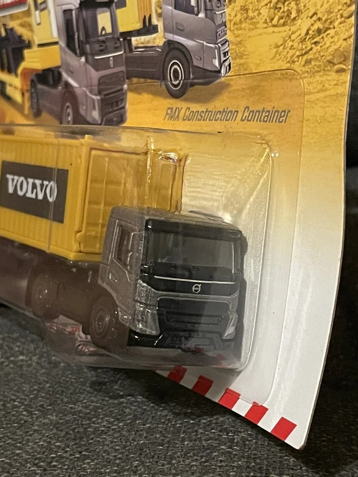 Miniature Majorette Volvo FMX Construction Container camion 18 cm 1/87 Neuf 2024 - Photo 2/4