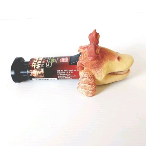 Star Wars Episode 1 Jar Jar Binks Monster Mouth Cap Candy Tongue 1999 (No Candy) - Picture 4 of 7