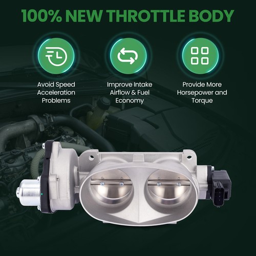 Cuerpo del acelerador con sensor de posición apto para Ford E-350 E-450 F-250 Super Duty Mustang - Imagen 4 de 9