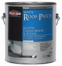 Black Jack 5227-1-20 Roof Patch, White Acrylic, 3.6-Qts. - Quantity 4