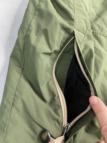 LL Bean Jacket Men Large Green The Weather Channel 3 in 1 Nylon Shell Outdoor - Picture 11 of 16