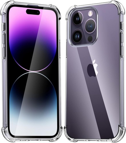 Case For iPhone 16 15 14 Pro Max Plus 13 12 XR 7 8 Clear Shockproof Phone Cover - Picture 29 of 39