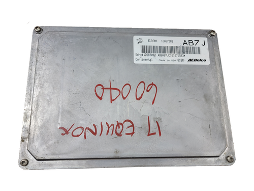 2017 Chevrolet Equinox Computer Engine Control ECM ECU 12667189 OEM - Picture 7 of 12