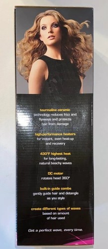 Infiniti Pro by Conair Secret Wave Hair Styler Iron Tourmaline Ceramic Plates - Picture 4 of 6
