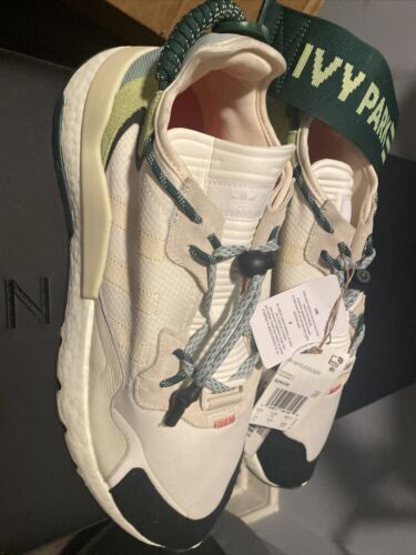 Adidas X Nite Jogger Beyonce Ivy Park bianco spento taglia 14 sold out IVP Evm 004001 - Foto 3 di 9