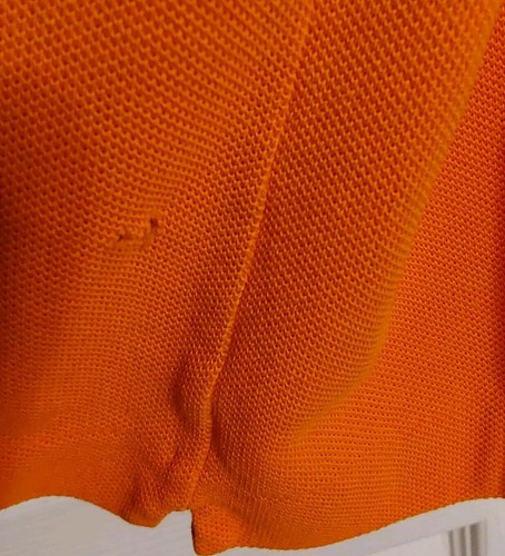 Lacoste Men's Orange S/S Polo Shirt Size 7 - Picture 17 of 17