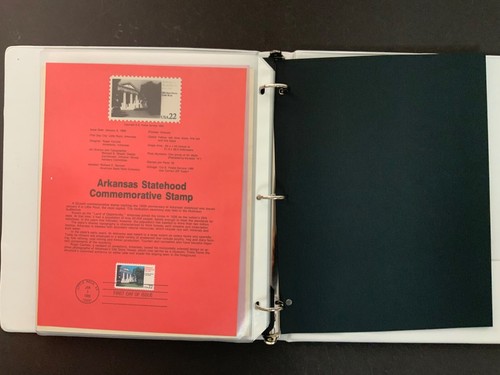 USPS Souvenir Page First Day Cancellation 1986 - Picture 19 of 19