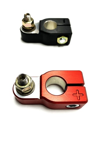 Corsa Billet Aluminum Machined battery terminal set  heavy duty - Bild 3 von 9