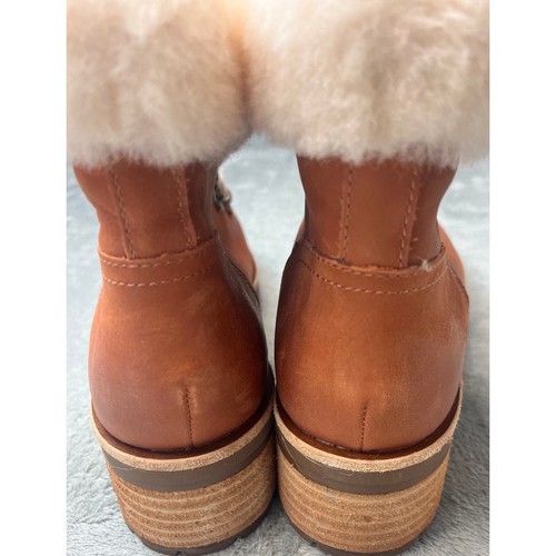 BOTÍN KORK EASY WINSLET CUERO MARRÓN GRANO COMPLETO TALLA 8 $190NUEVO SIN CAJA - Imagen 3 de 8