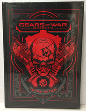 NEW sealed GEARS OF WAR RETROSPECTIVE The First Ten Years HARDCOVER Book XBOX