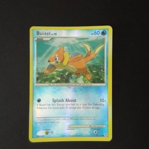 Buizel 72/130 DIAMOND & PEARL Pokemon Card Reverse Holo 091018 - LP