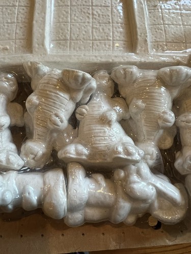 Vintage California Creations Ready to Paint Tic Tac Toe Knights & Dragons Rare! - Picture 5 of 6