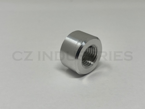 1/4 NPT QTY:25 ALUMINIO HEMBRA RECTO/MEDIA SOLDADURA EN MONTAJE BUNG, 1/4-18 - Imagen 4 de 5