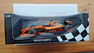 Minichamps 1:18 Orange Arrows A23 Formula 1 Car E. Bernoldi No.21