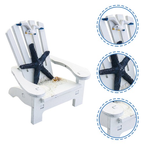 2 Pcs Strandstuhl Dekoration Des Nautische Stranddekoration