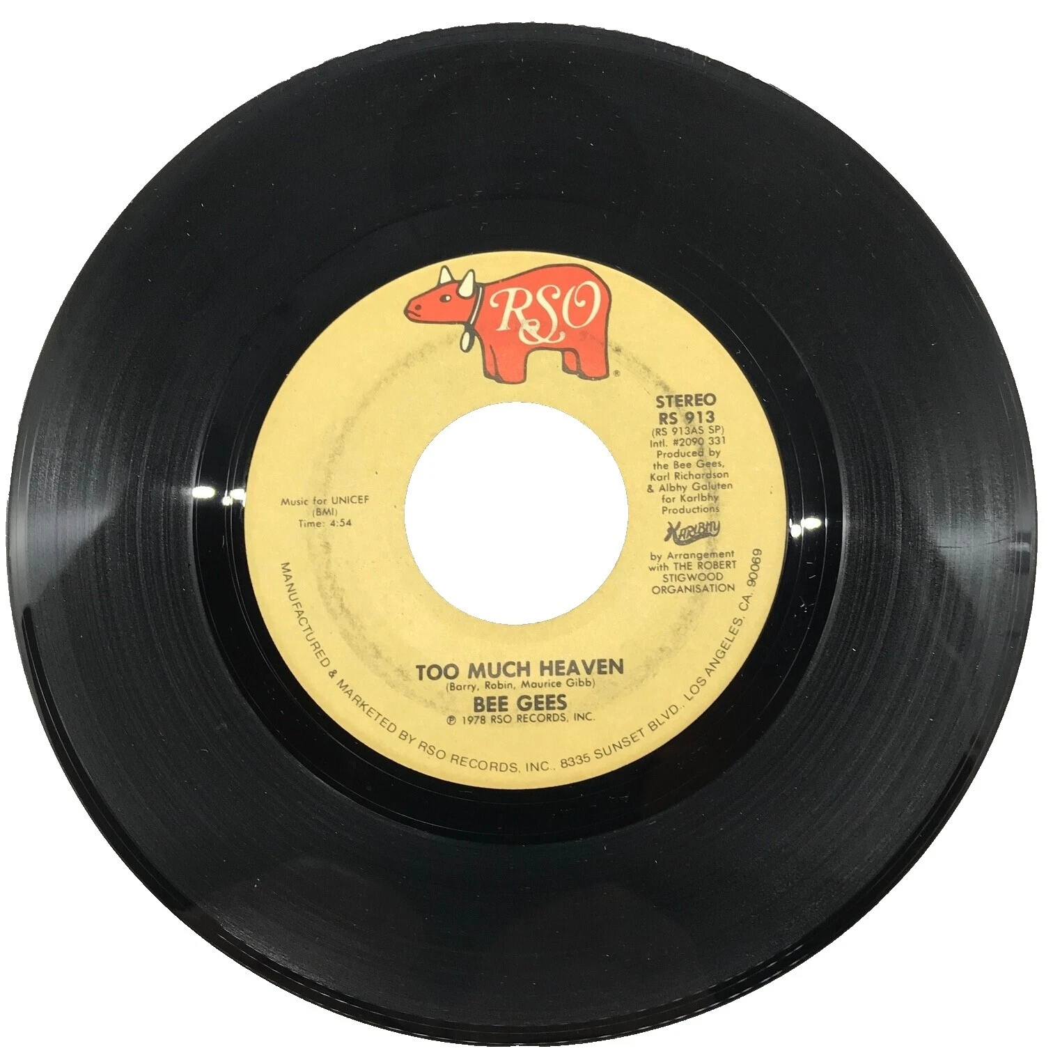 比吉斯乐队 R & B 与灵魂乐 45 转黑胶唱片