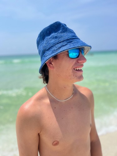 Hemp Bucket Hat, Handmade in Nepal Sun Hat, Hippie Boho Hat, Beach Hat - Picture 16 of 22