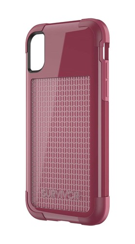 NEW Griffin Survivor Phone Case Cover for iPhone X - Dark Red - Picture 3 of 7