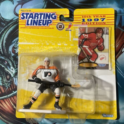 1997 Paul Coffey Philadelphia Flyers Starting Line-Up Detroit Red Wings &card - Picture 2 of 12