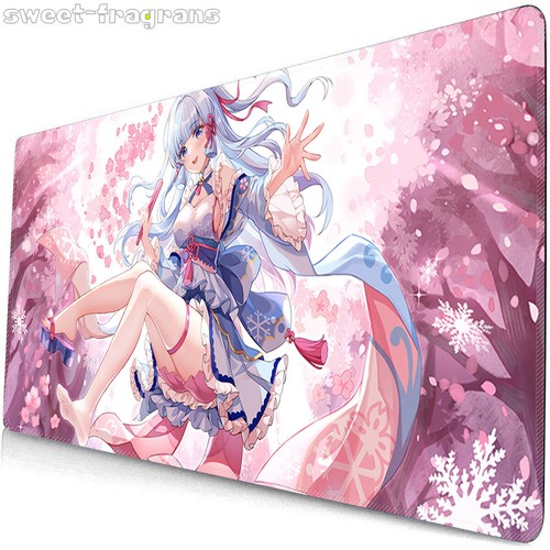 Genshin Impact Kamisato Ayaka Oversized Full Size RGB Gaming Mouse Pad Desk Mat - Picture 10 of 15